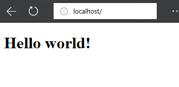 localhost preview