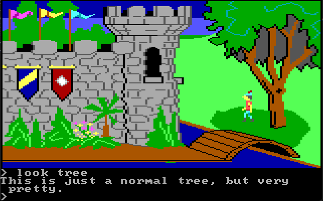King's Quest castle scene