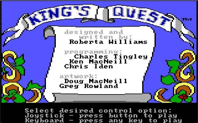 King's Quest credits