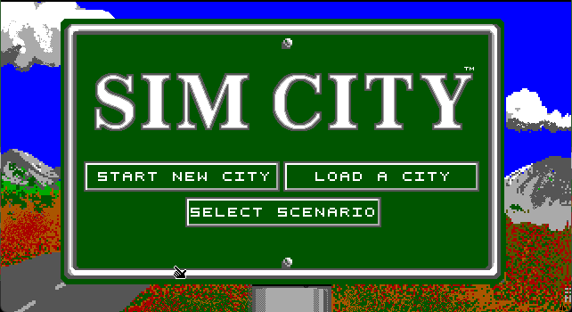 Sim City title