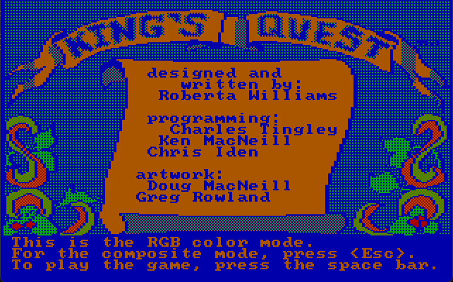 King's Quest title