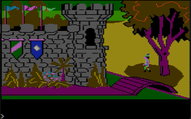 King's Quest castle scene