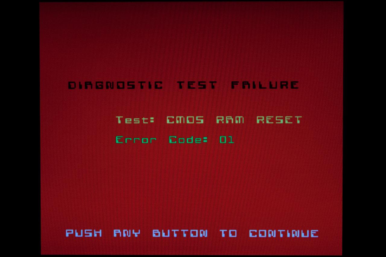 diagnostic test failure